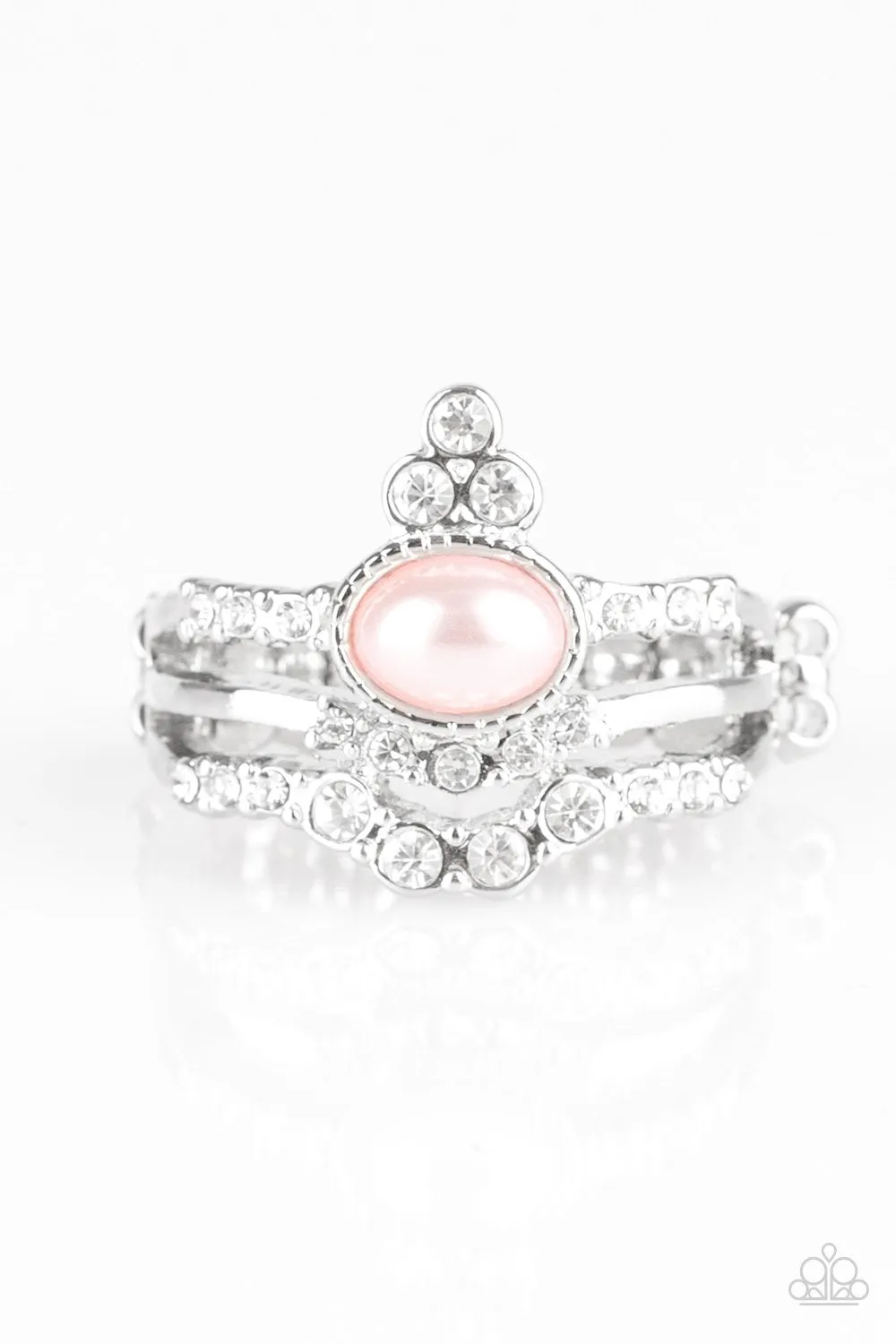 Paparazzi Ring ~ Timeless Tiaras - Pink