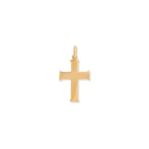 San Luca Cross Pendant Yellow Gold