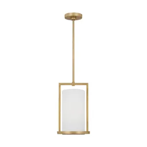 Sherwood 15 in. Pendant Light Coastal Gild finish