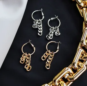 Simple Chains Earrings