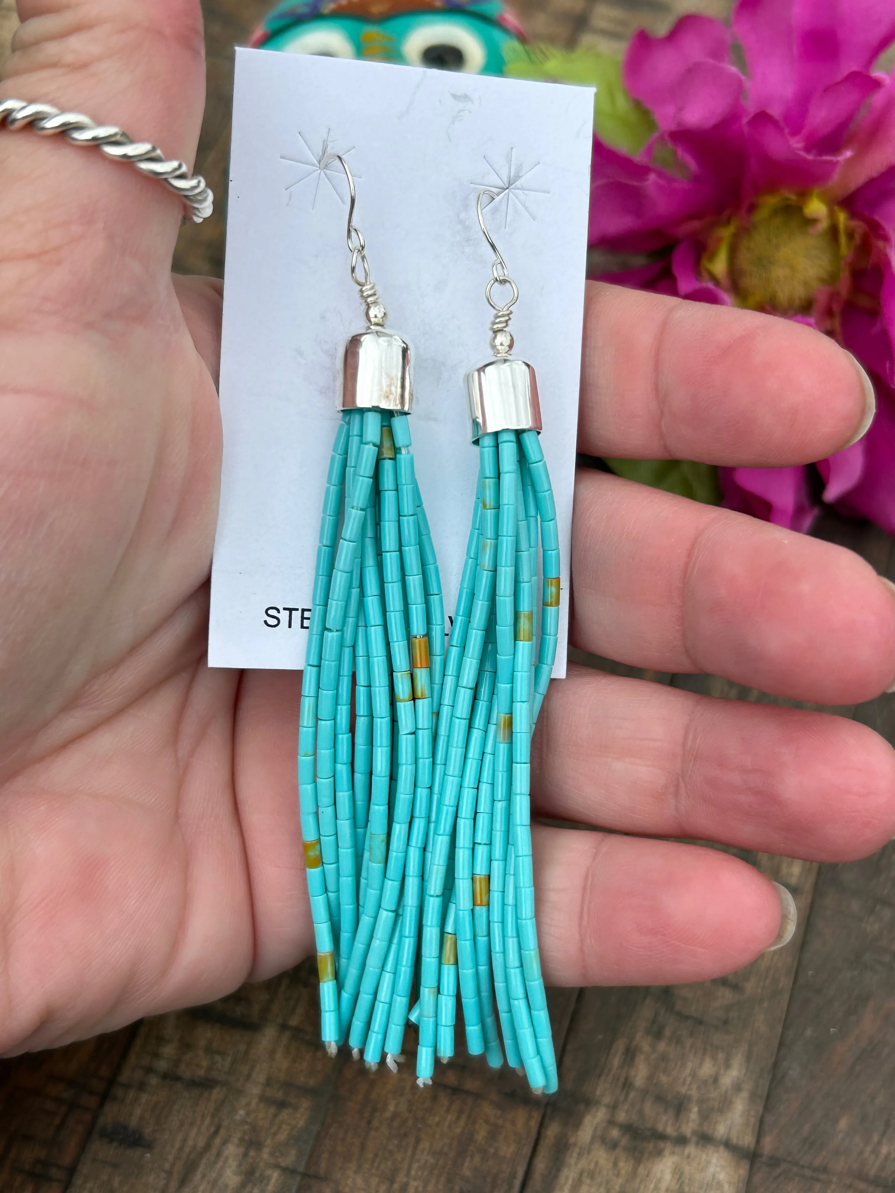 Simple Tassel Dangle Earrings