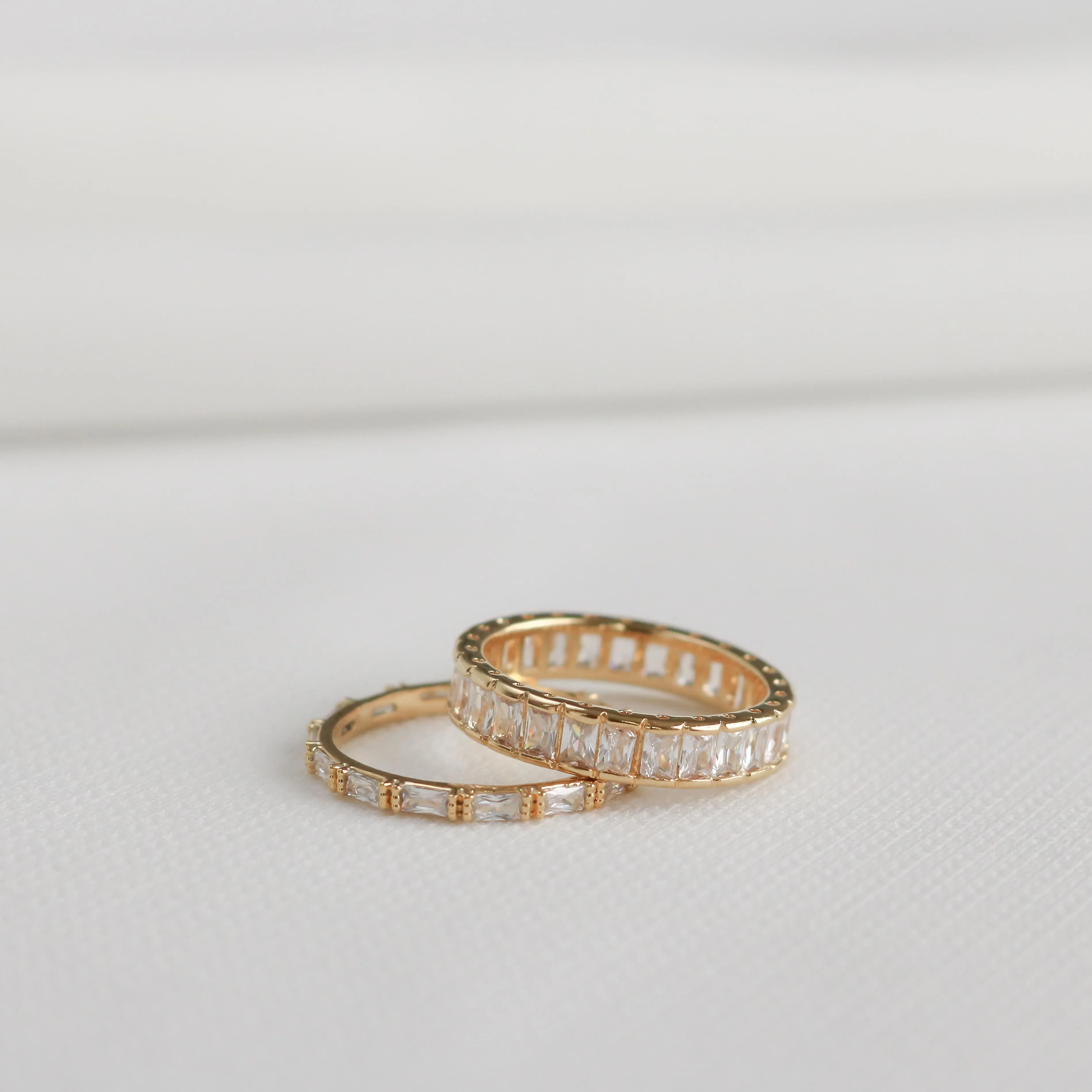 Slim Baguette Eternity Ring