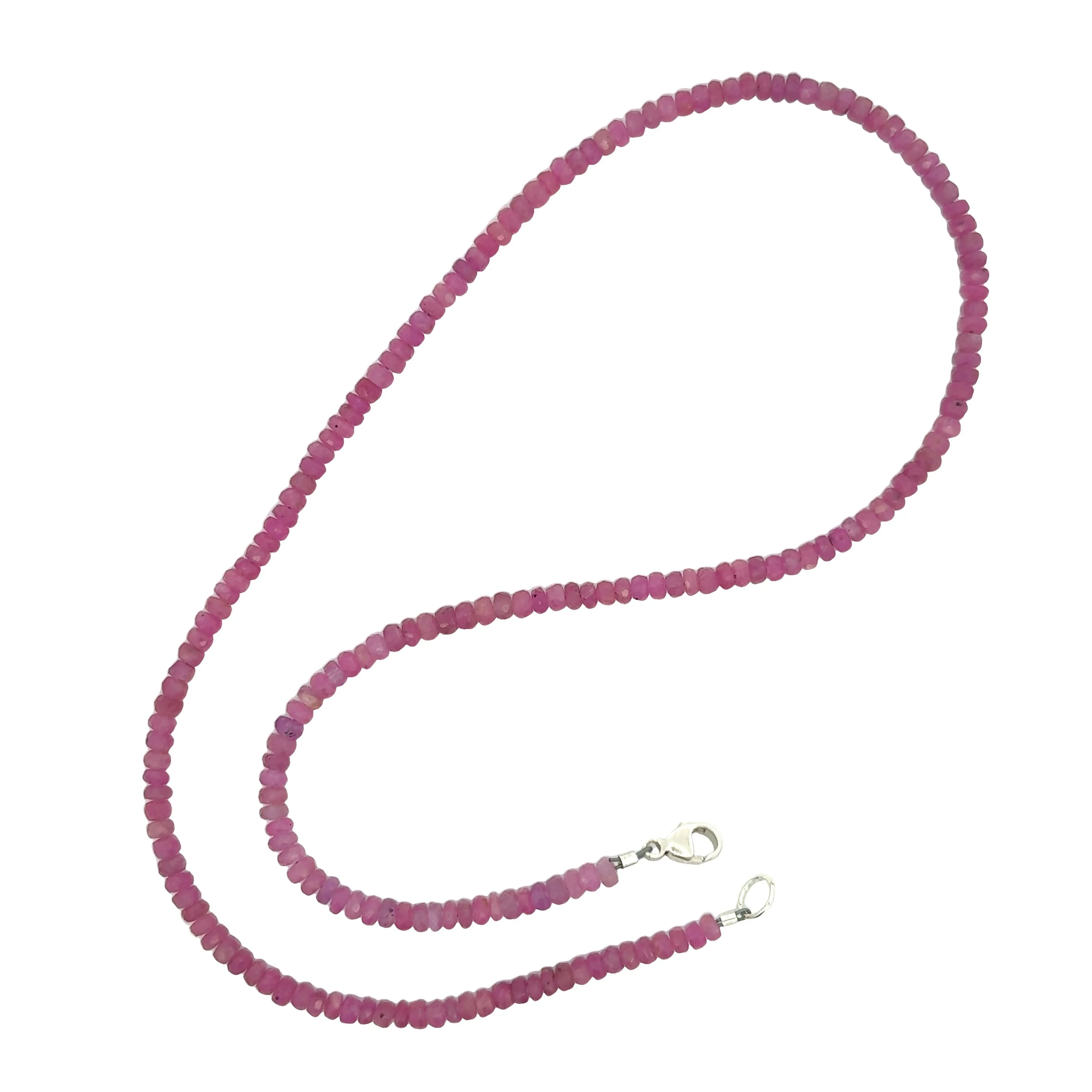 Small Pink Sapphire Strand