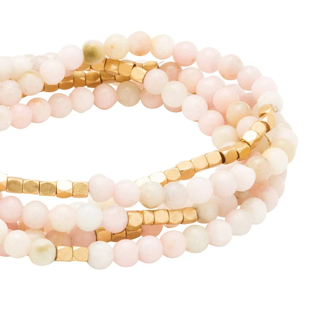 Stone Wrap - Pink Opal / Gold - Stone of Renewal