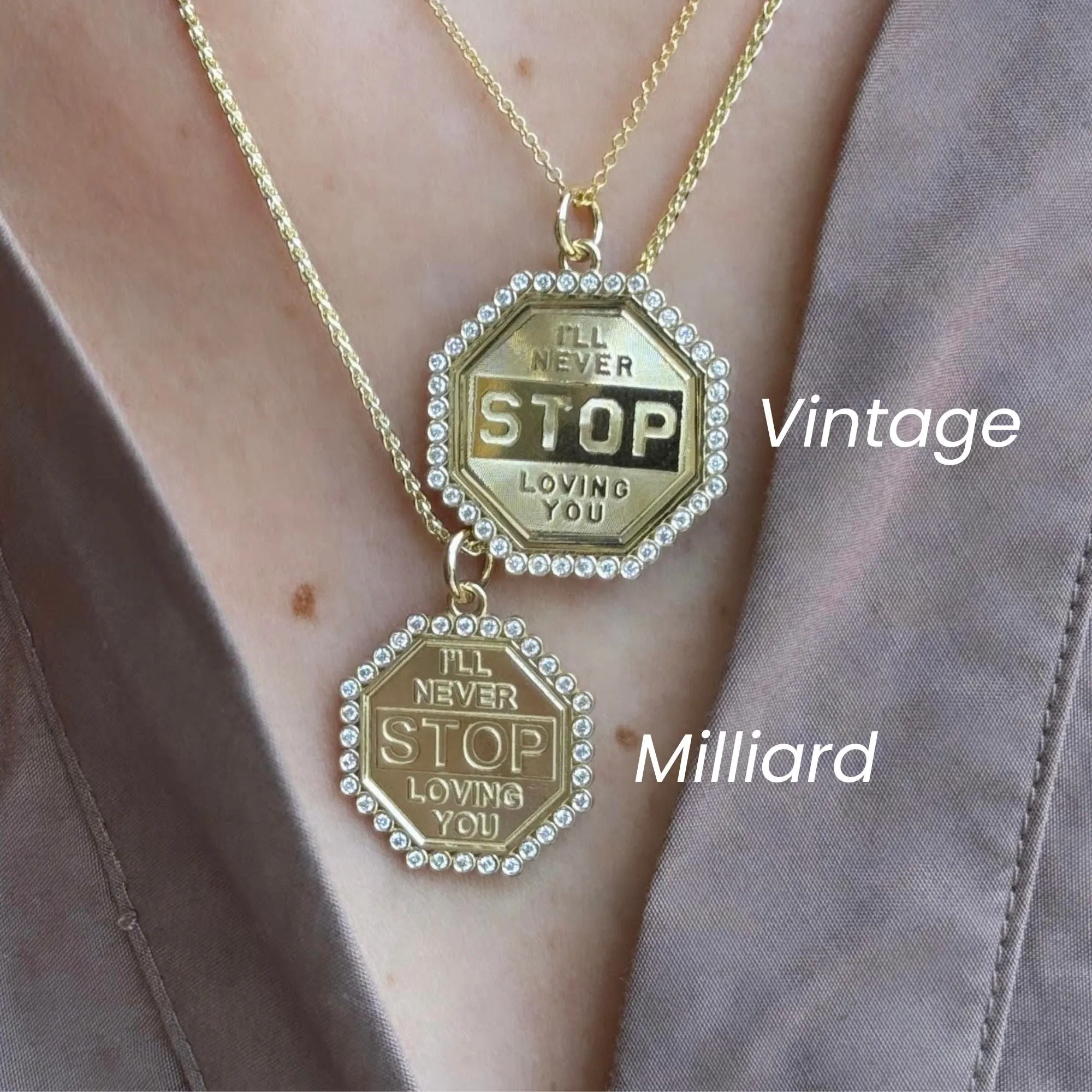 Stop Sign Pendant