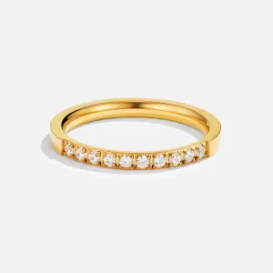 Timeless Beauty 18K Crystal Ring