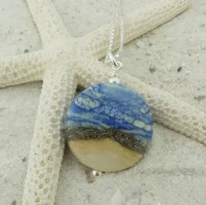 WH11MP - Sand and Blue Sea Mini Pendant