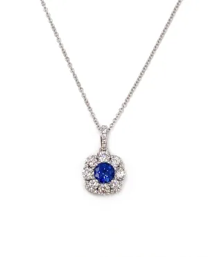 Zeghani ZP901 Sapphire Necklace